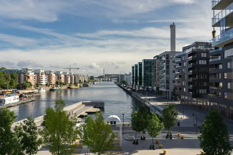 Hammarby Sjöstad — hållbar stadsbebyggelse och miljöcertifiering